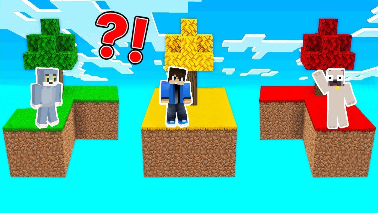 DANI vs KIIS vs HUSI SKYBLOCK SZIGET KIHÍVÁS A MINECRAFTBAN!