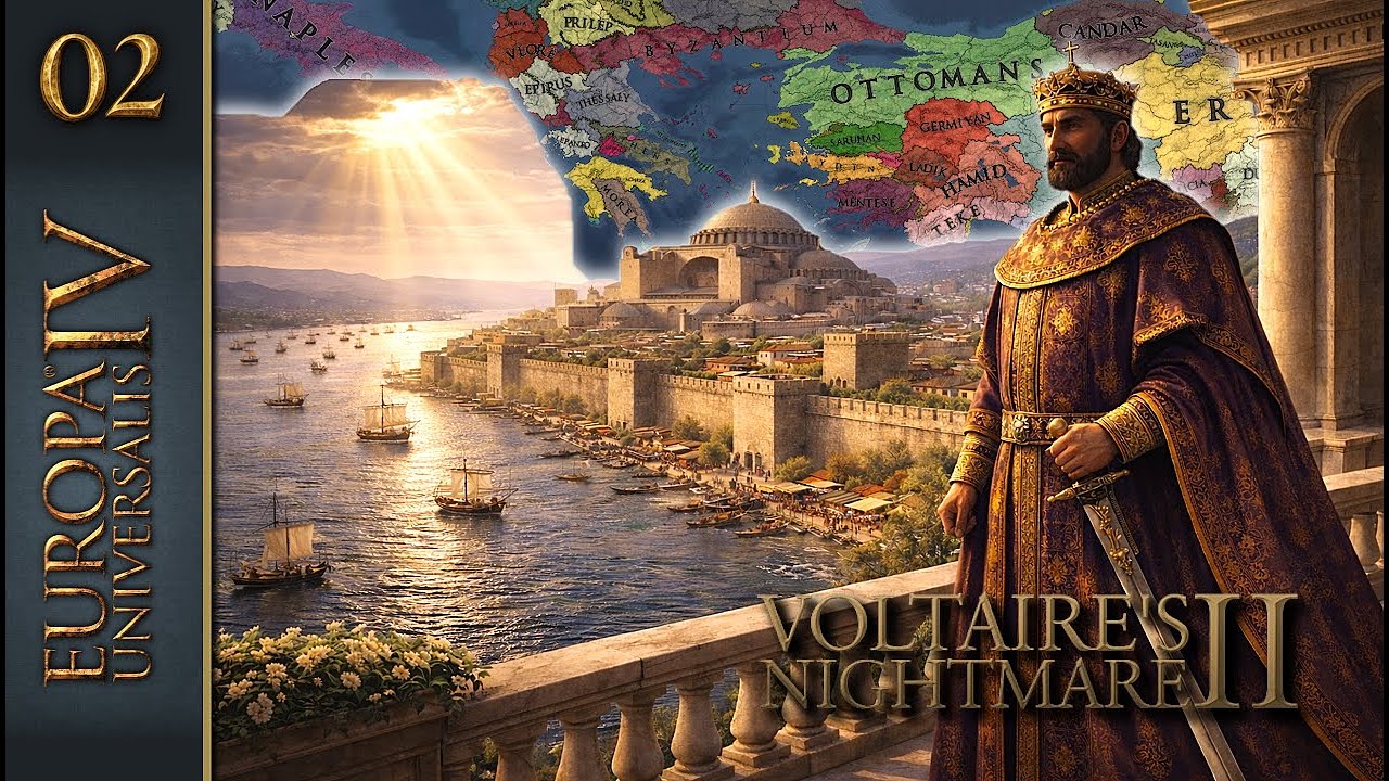 EU4 - Voltaire’s Nightmare | Empire Byzantin - Instabilité, on avance et on se consolide ! Ep2
