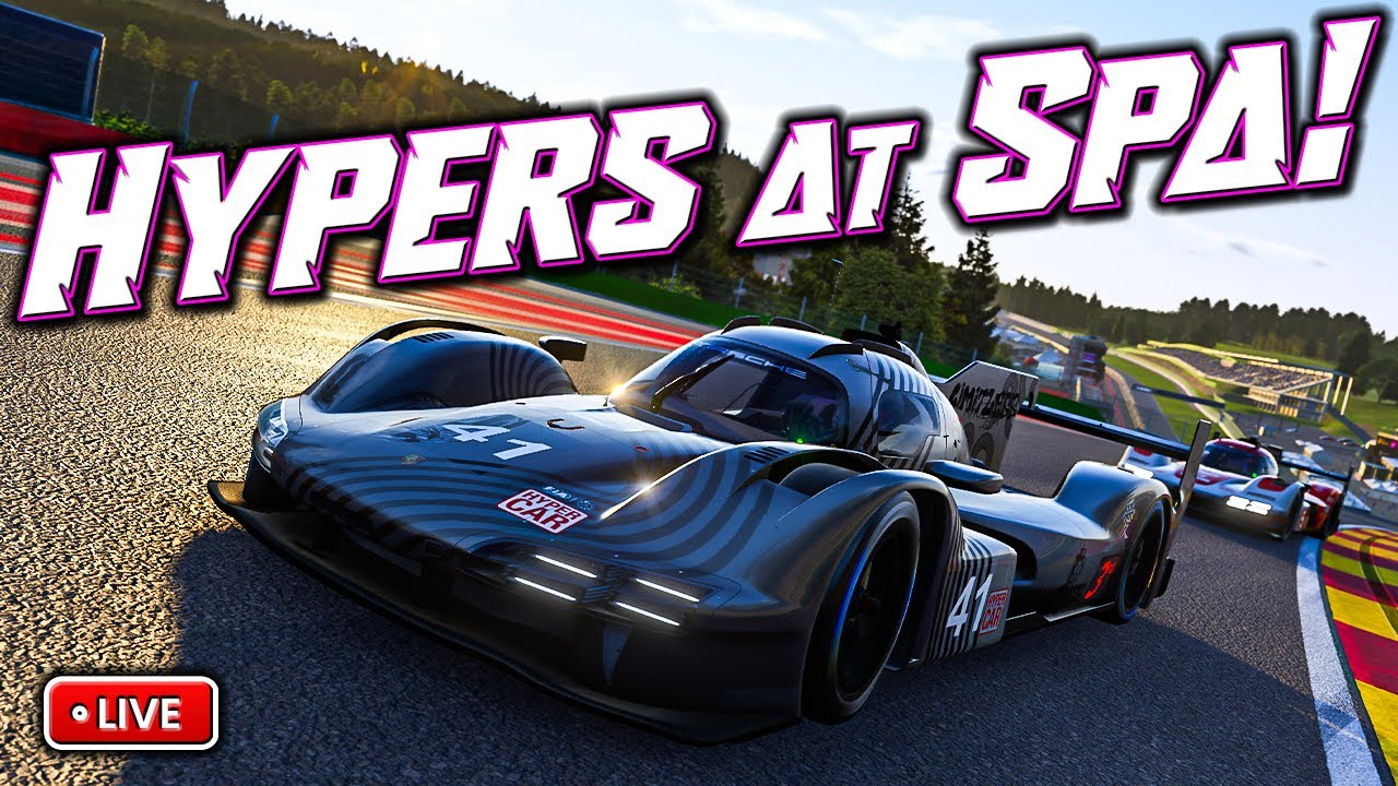 Le Mans Ultimate | Hypercars At Spa! | LIVE