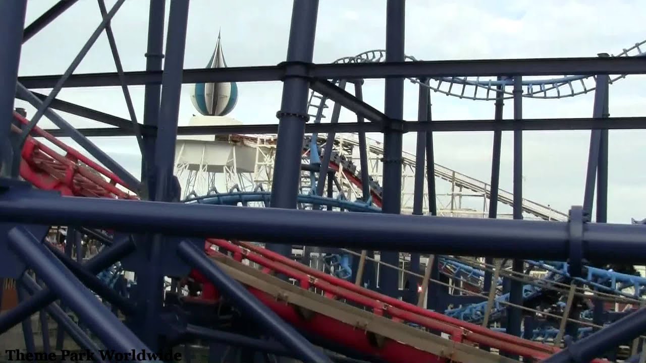 Monorail On Ride POV - Blackpool Pleasure Beach