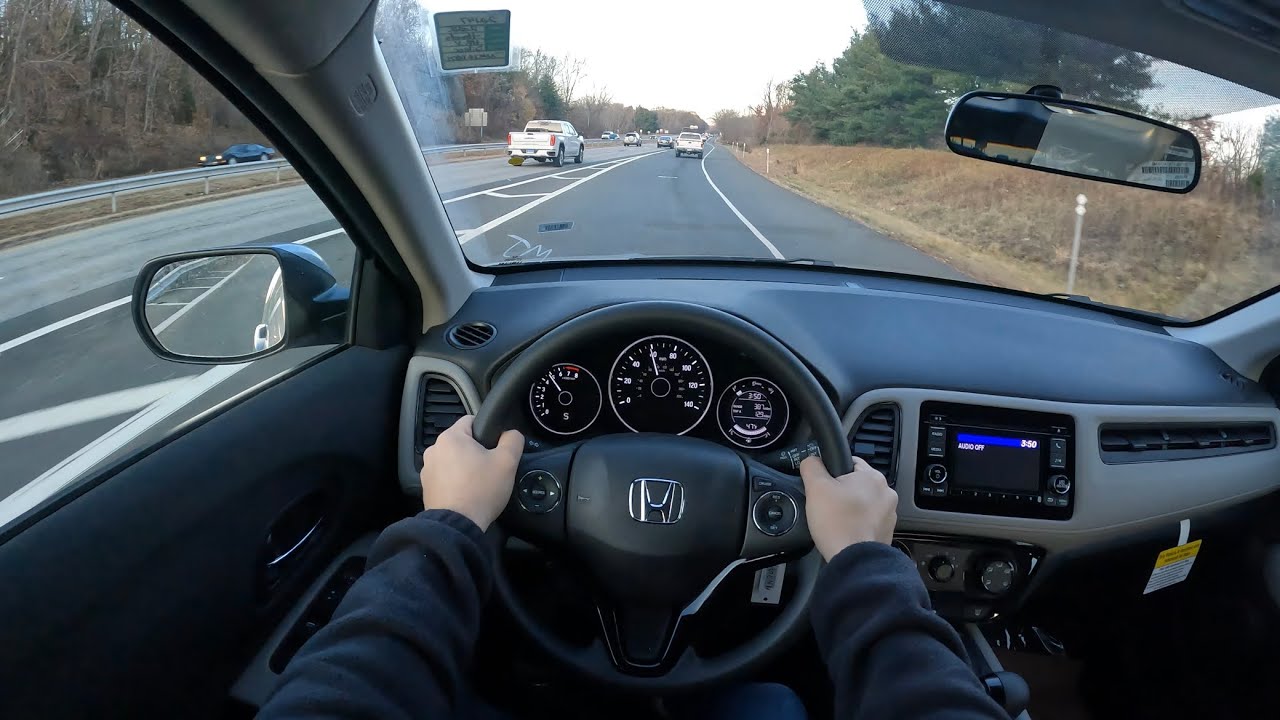 2022 Honda HR-V LX POV Test Drive and Impression - is This Base Trim Good?