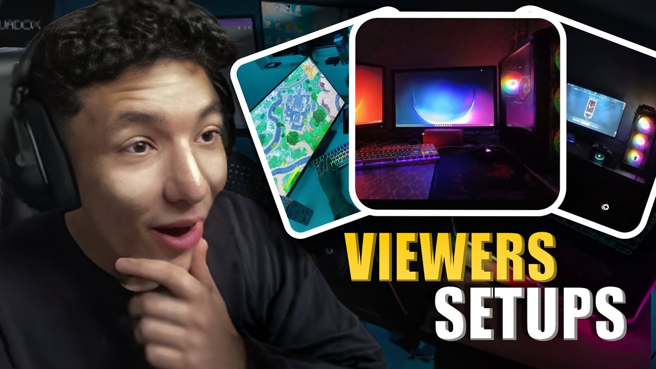 Fouadox reacts to viewer setups... | 😉🔥 رياكشن على سيت ابات المتابعين