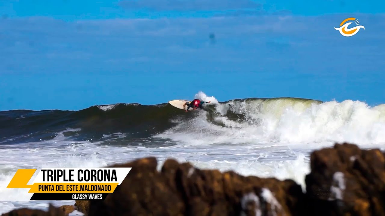 Surf Uruguay 2024. Triple Corona Glassy Waves. Barra de Maldonado