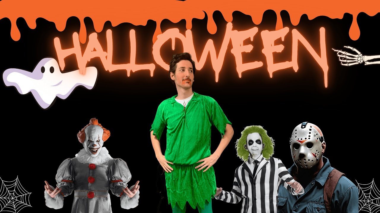 Madrid Halloween Vlog : PETER PAN OLDUM!!!