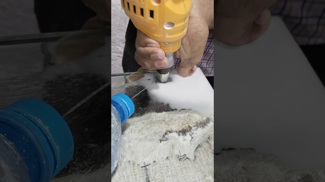 #how #welding #weldingmachine #shortvideo #foryou #foryou #glass #glascuting #glasshole