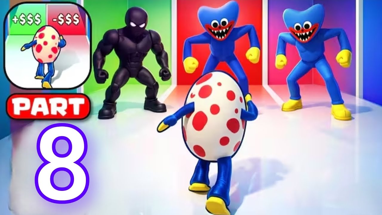 Monster Egg Gameplay Walkthrough Levels 8 Hatch, Grow & Defeat Enemies (Android,iOS)