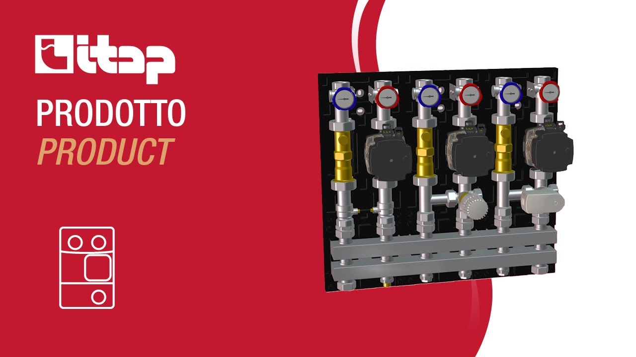 Presentazione e vantaggi dei gruppi di distribuzione e collettori da centrale termica - ITAP