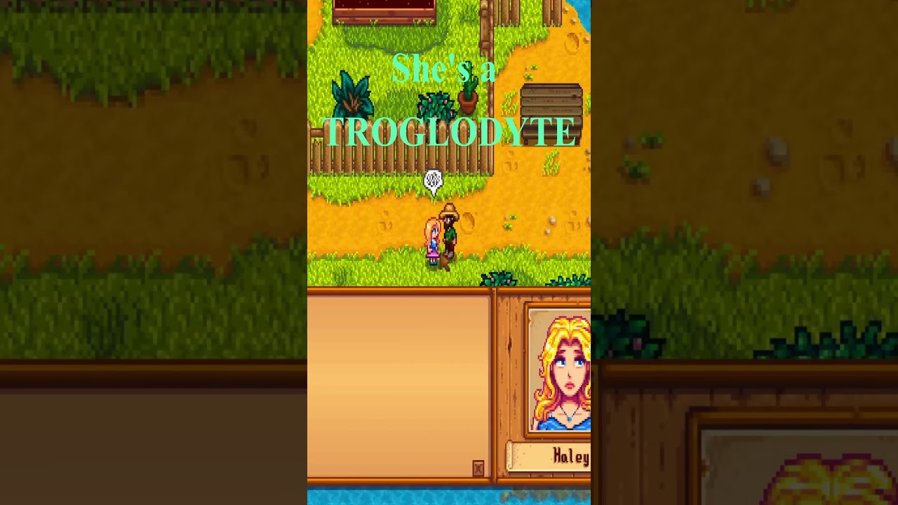She's a Troglodyte. [Stardew Clip][Snippets of Pyle][#Shorts]