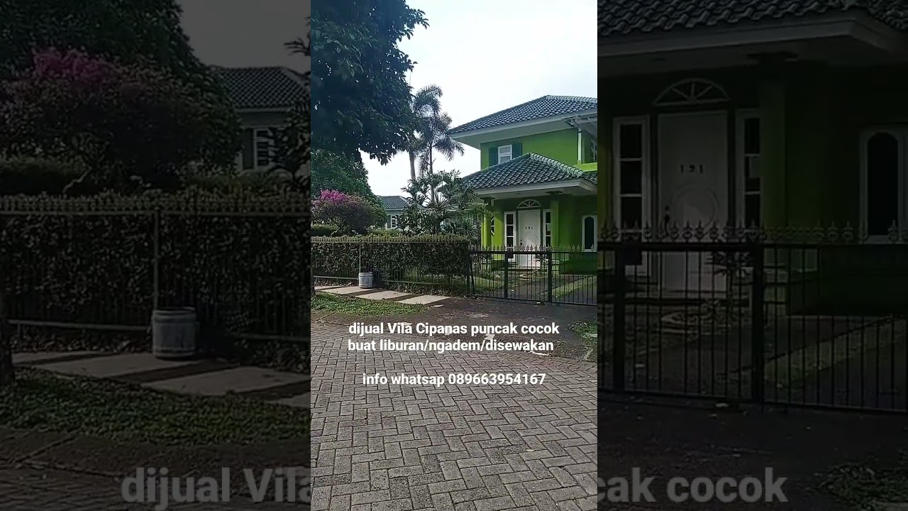 di jual villa puncak cipanas Cianjur bisa di gadai dulu 350jt