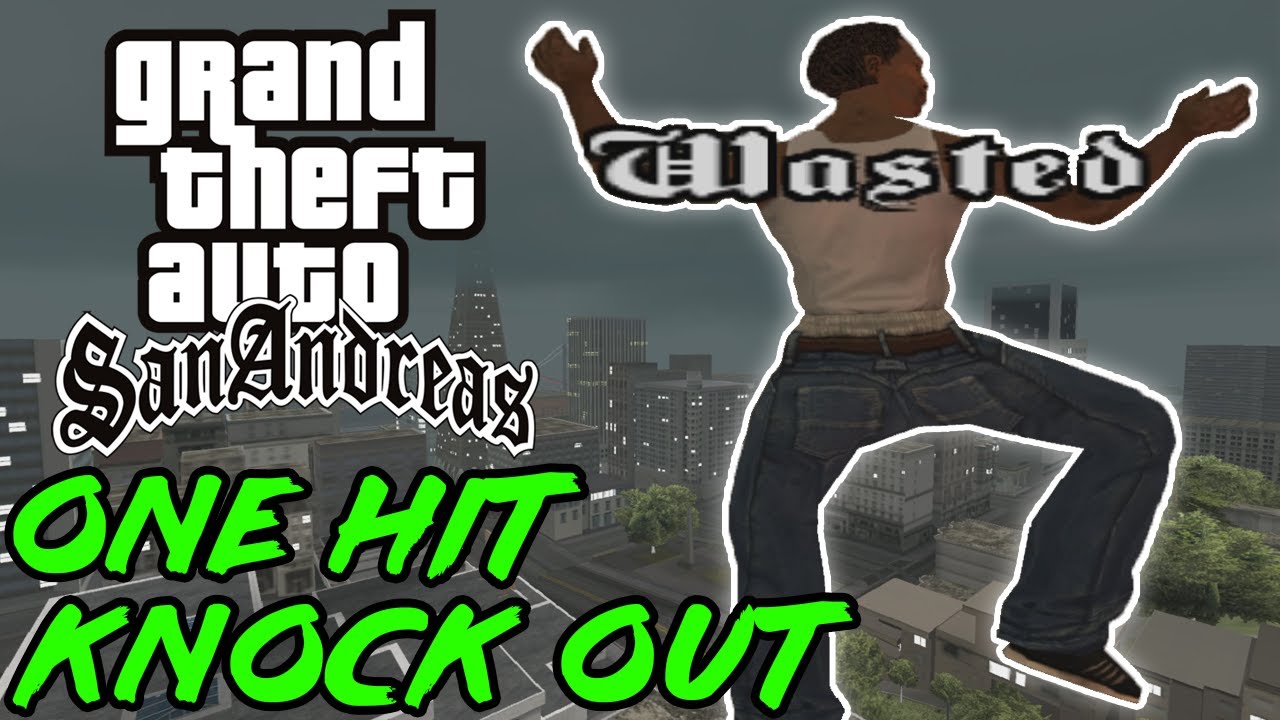 GTA San Andreas One HP Speedrun - Any Damage Kills CJ!