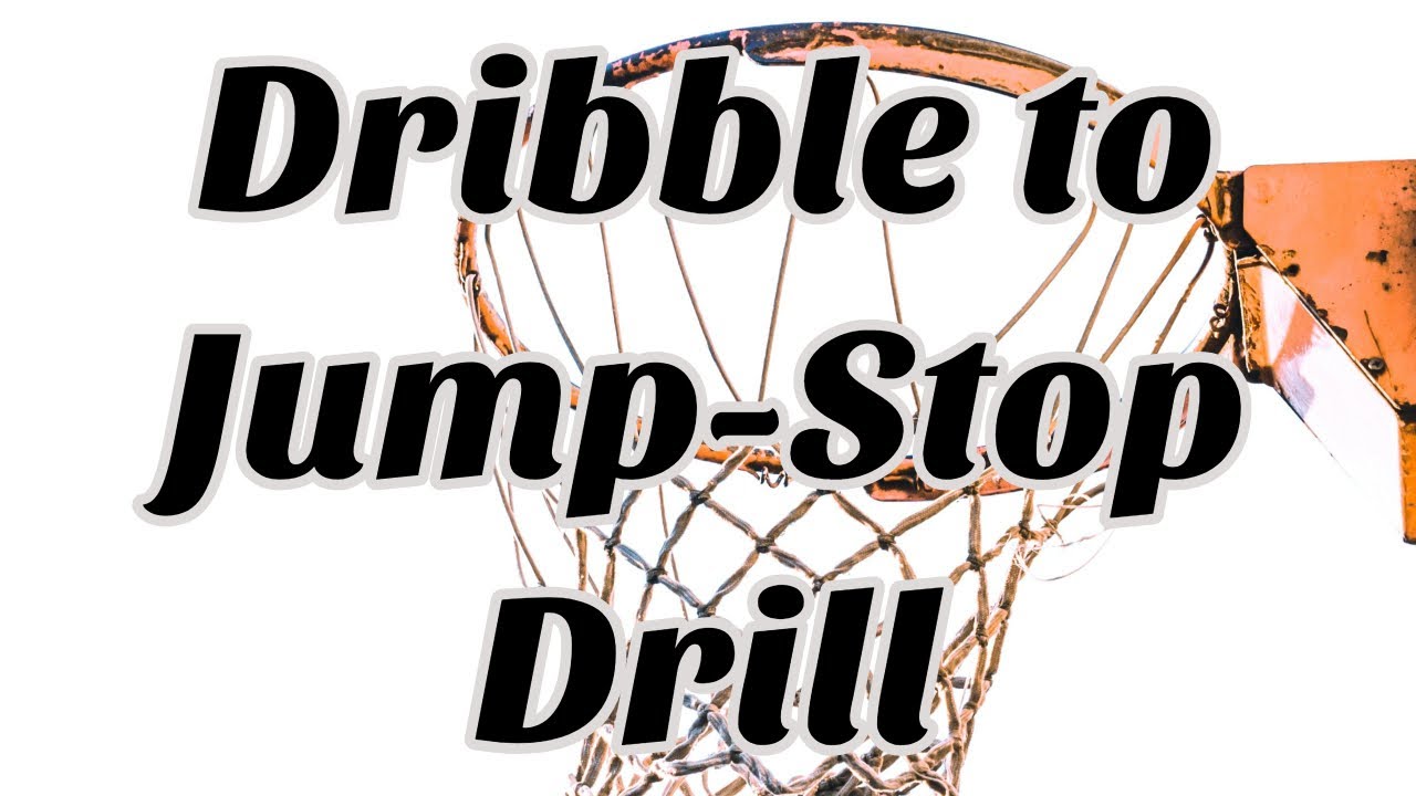 Dribble to Jump Stop - Basketball Fundamentals Drill