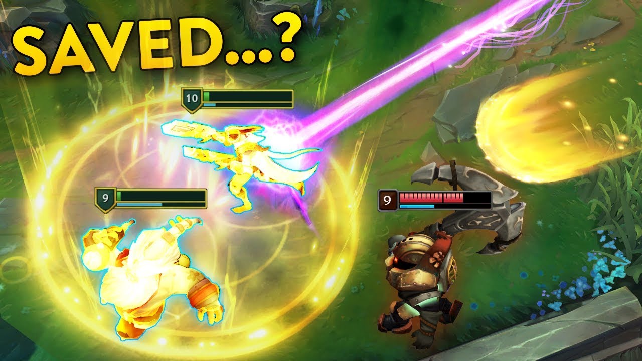 PERFECT SAVES (200IQ Bard Ult, Braum Blocks, Heroic Support Save...)
