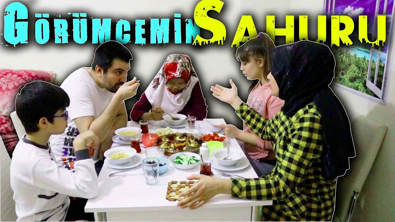 GÖRÜMCEMİN SAHUR HAZIRLIĞI | İKA NEYE ÜZÜLDÜ?
