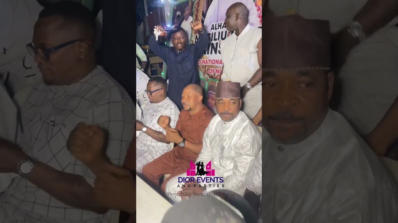 MC OLUOMO HOSTED LARGE BY OSHODI INDIGENES WITH ALL ROADS IN OSHODI AXIS BLOCKED