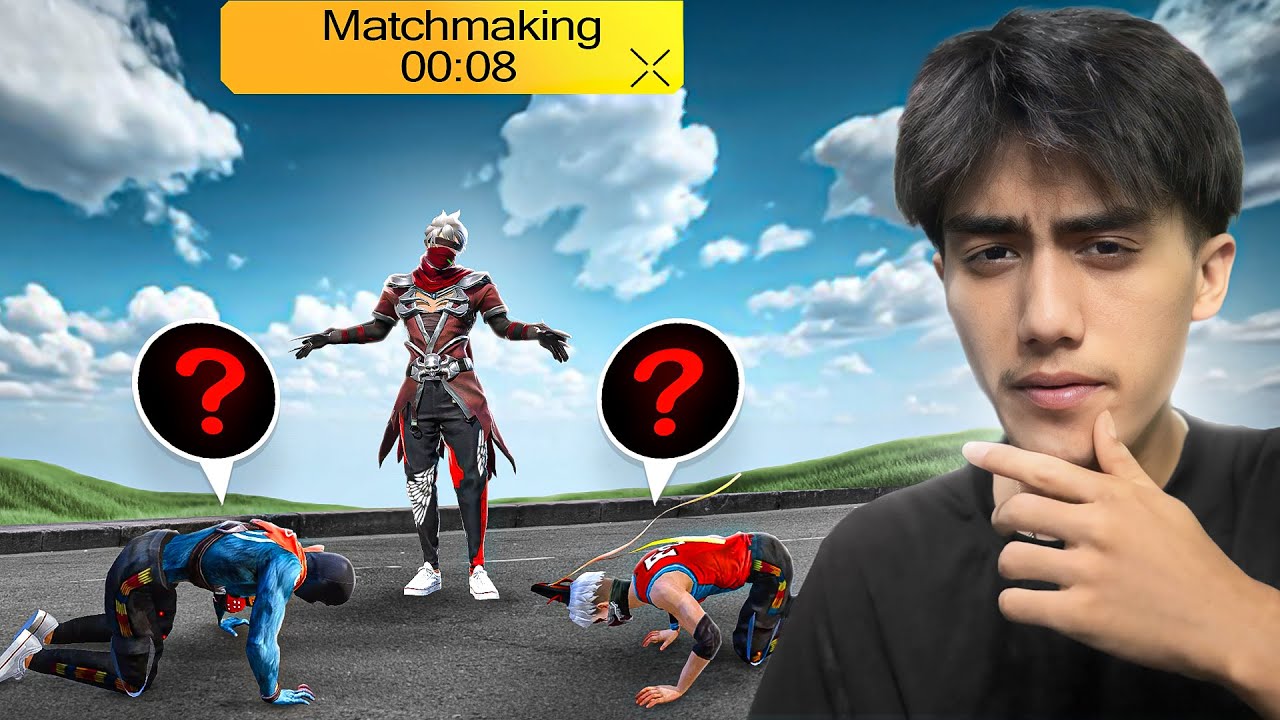 New Gen YouTubers Tried to Matchmake with Zerox FF🔥⏱️