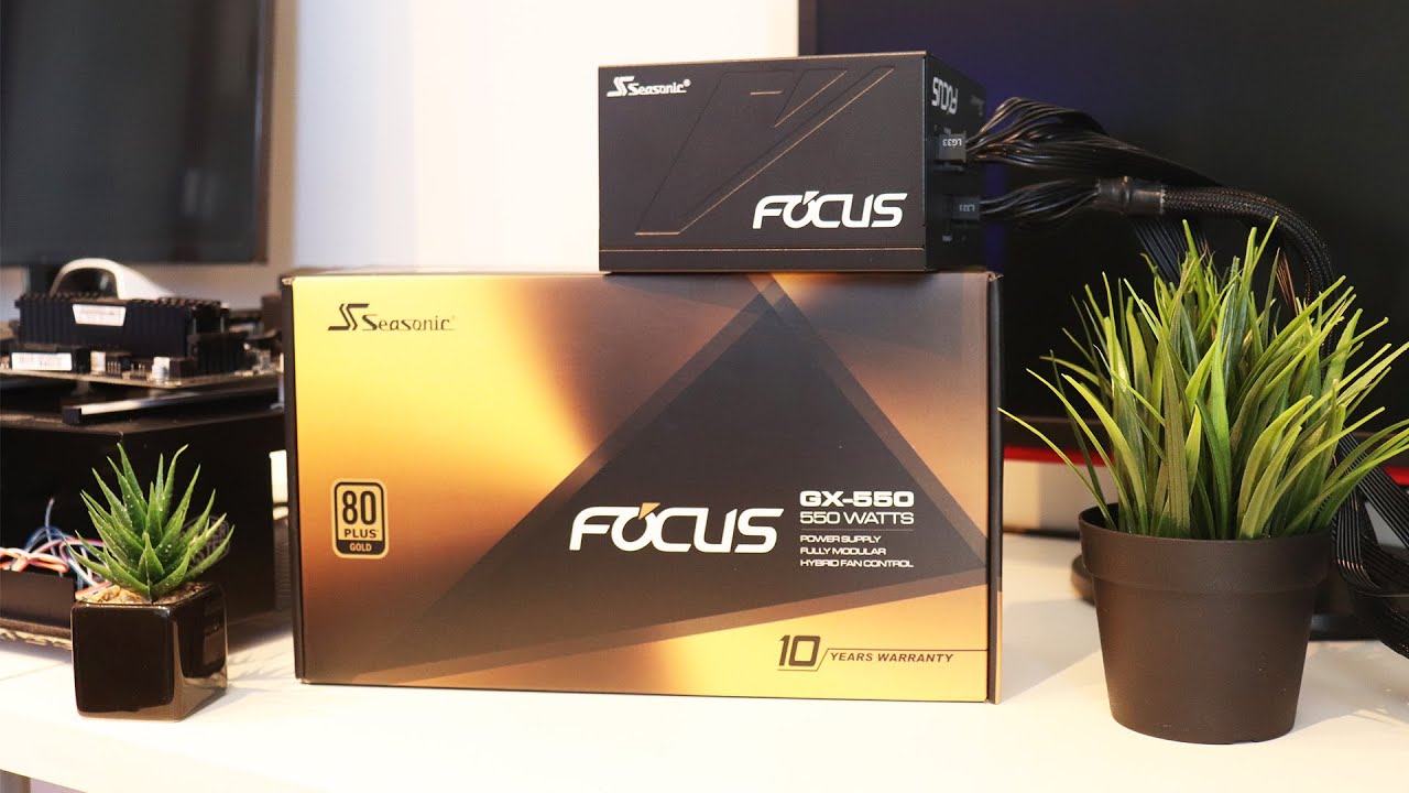 Seasonic FOCUS GX550!!! Recensione e Test Ripple e Vdrop.