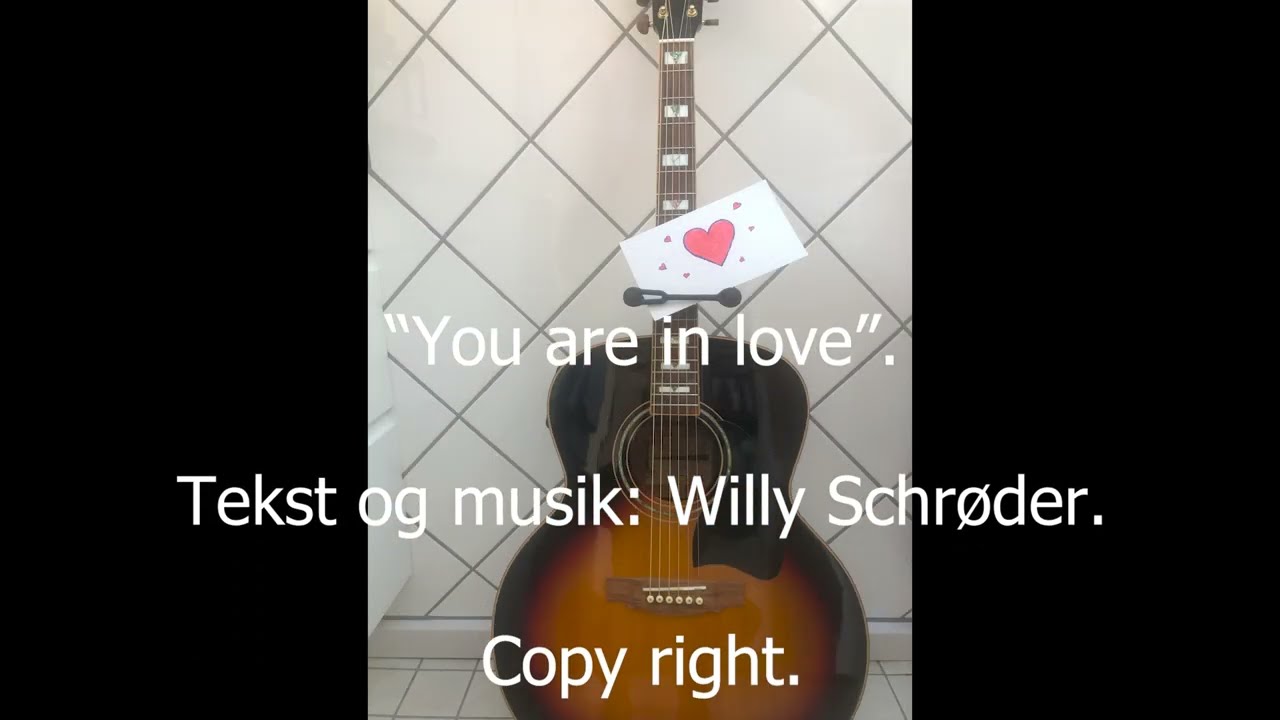 You are in love
