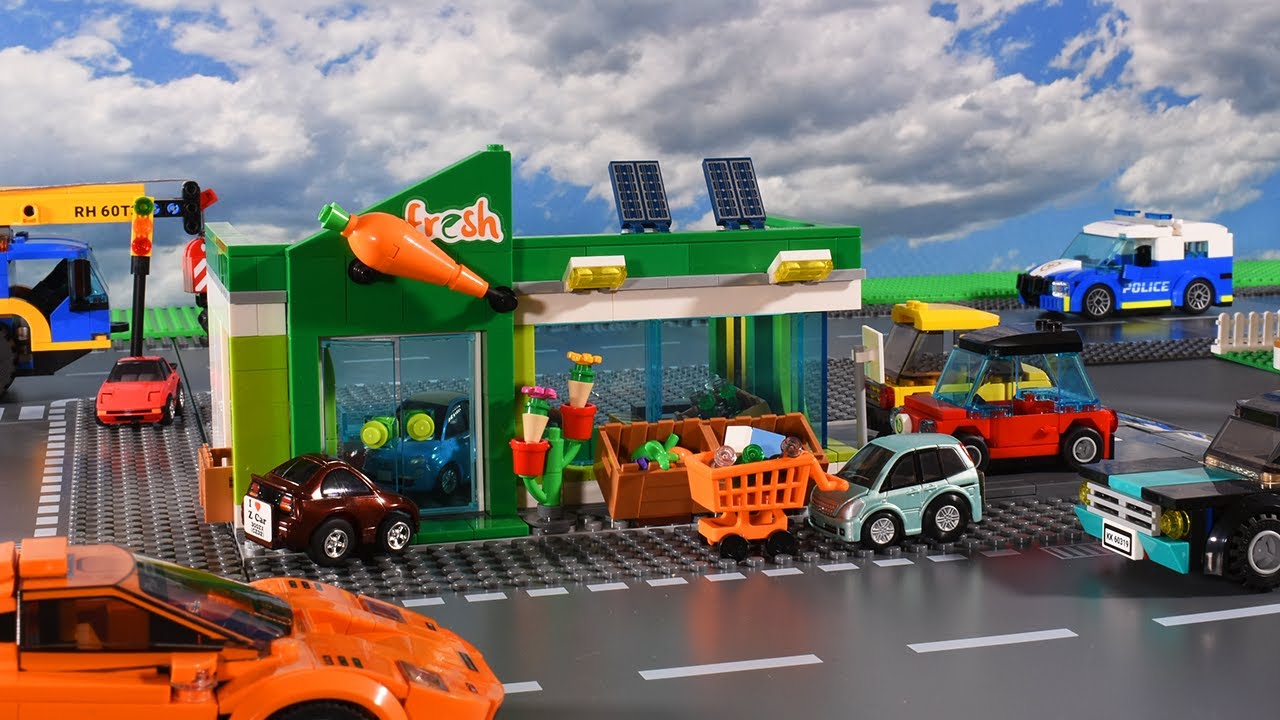 The Grocery Store! - Lego Stop-Motion