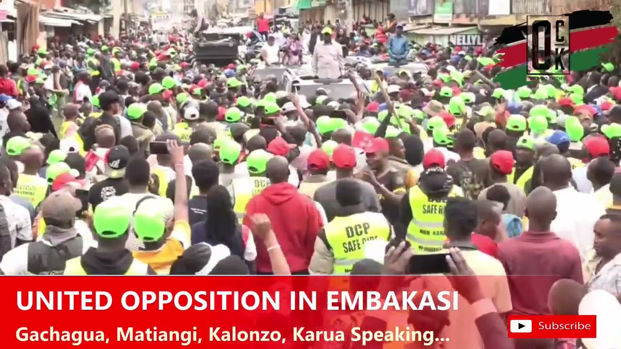 🔥KARUA ROARS IN NAIROBI IN A FIRE SPEECH!! RUTO MUST GO!!!