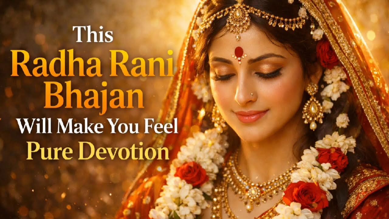 This Radha Rani Bhajan Will Make You Feel Pure Devotion | Peaceful Krishna Bhakti Song