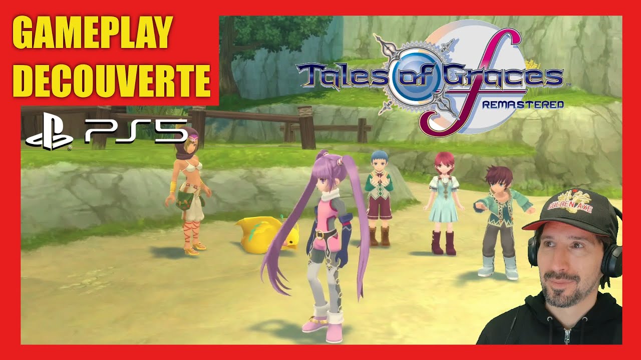 TALES OF GRACES F REMASTERED PS5 - GAMEPLAY DECOUVERTE