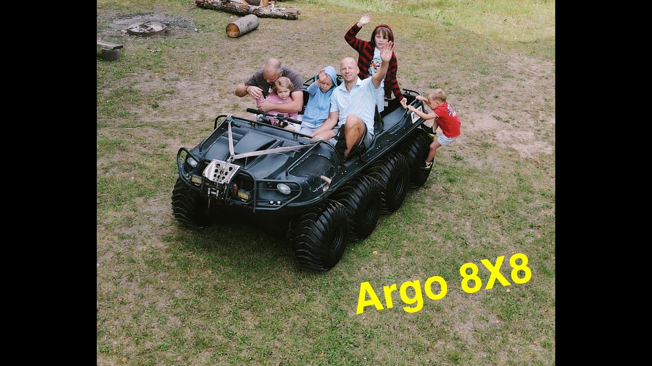 Argo 8x8 Riding on the River