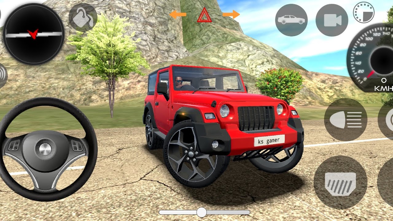 Modified mahindra thar😈games:indian thar (gadi wala games) car game android game #2025 part  2