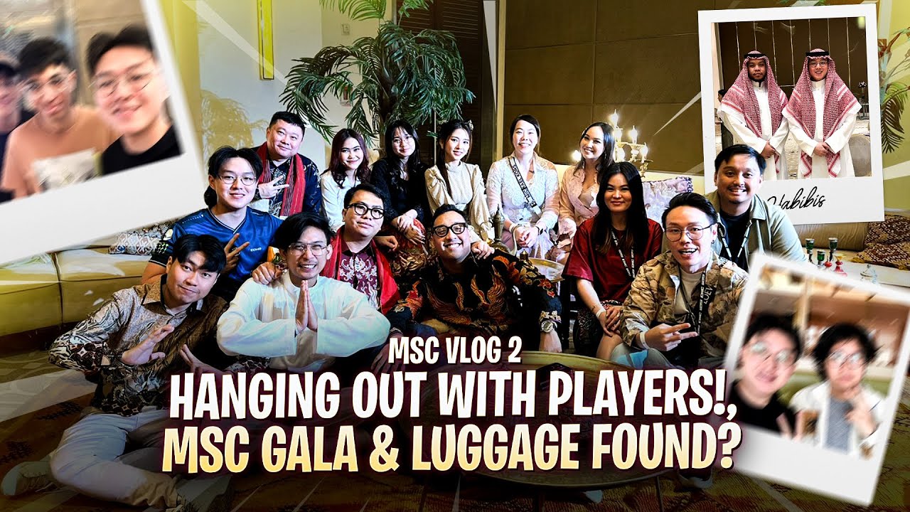 Hanging out with PLAYERS! MSC GALA! I FOUND MY LUGGAGE? EXPLORING A MALL & MORE! MSC VLOG 2