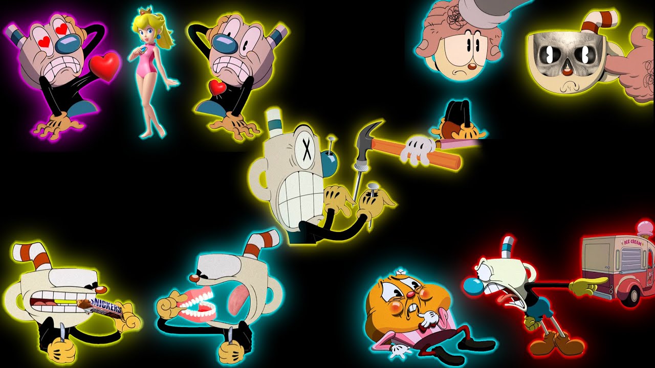 200 THE CUPHEAD SHOW! [Mega Compilation] Sound Variations in 780 Seconds