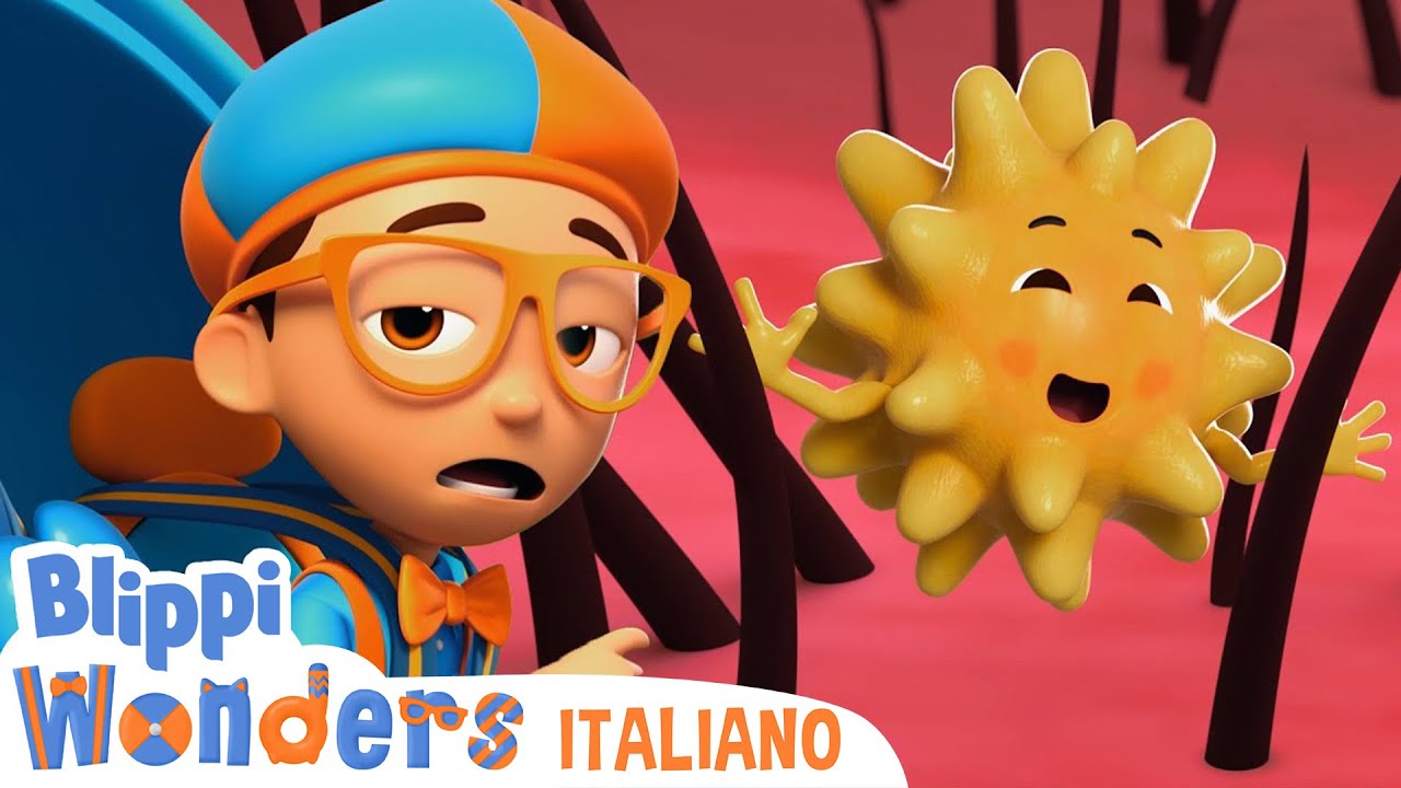 Lo Starnuto - Alla scoperta con Blippi | Blippi in Italiano | Video educativi per bambini