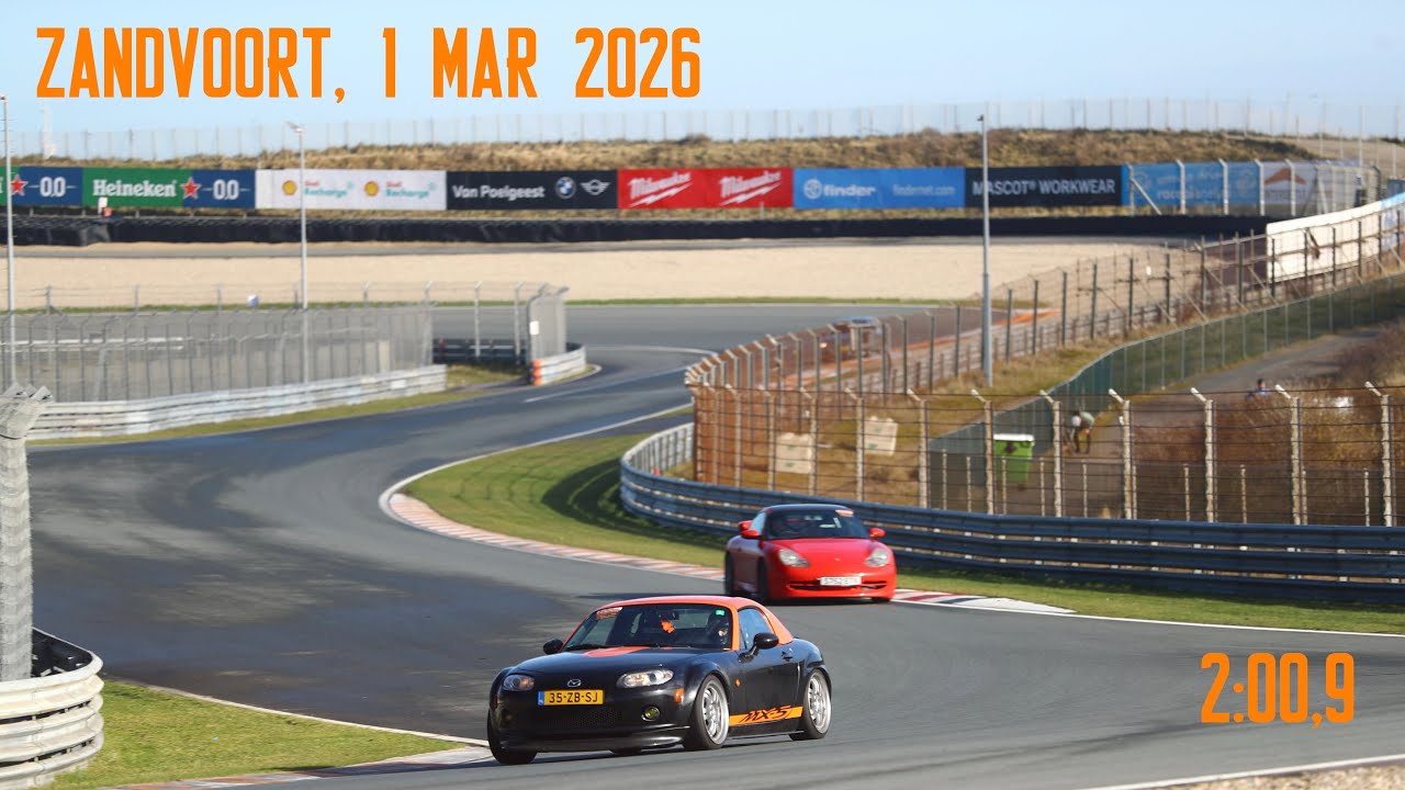 Mazda MX5, Fast Laps Of The Day on Zandvoort