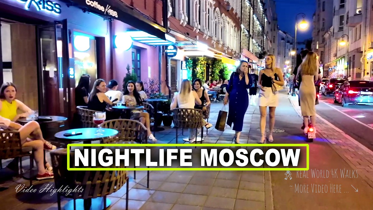🔥How is Moscow's nightlife now? The Rich Truth About It! Russia 4k Walk