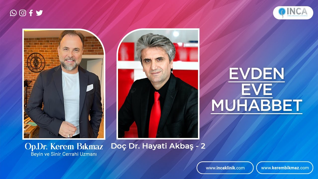 Evden Eve Muhabbet | Op. Dr. Kerem Bıkmaz & Doç Dr. Hayati Akbaş - 2