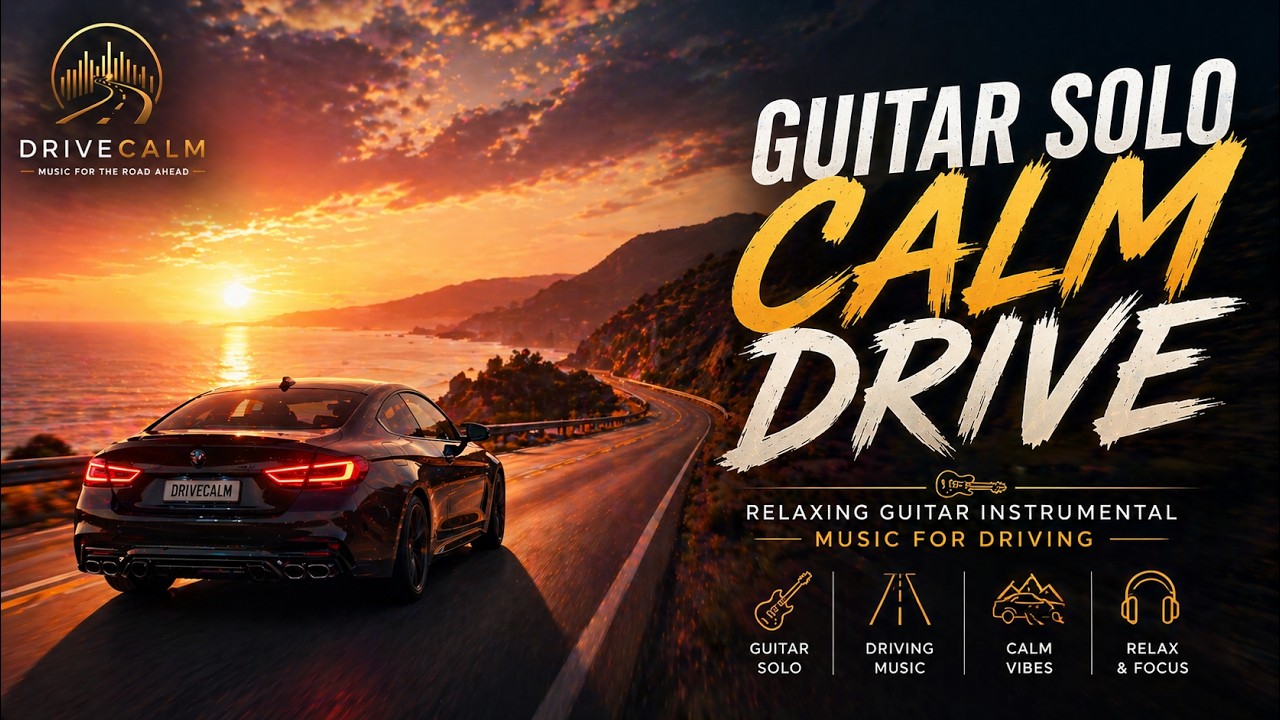 Guitar Solo Calm Drive | กีตาร์โซโลบรรเลง ฟังสบายระหว่างขับรถ