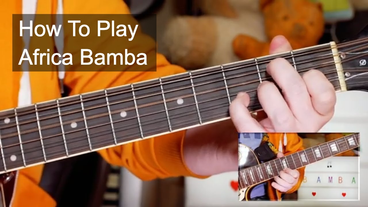 'Africa Bamba' Santana Guitar Lesson