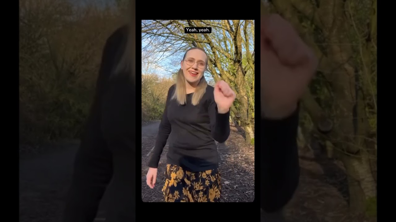 Paradigm (Switch Up) @MerillJuneMusic British Sign Language (BSL) Insta Reel Version