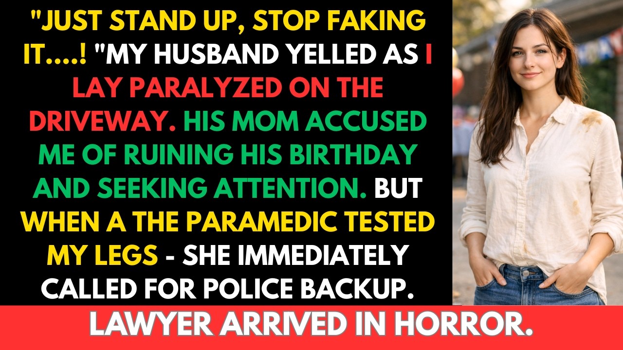 My Husband'S Prank Left Me Paralyzed—Parents Called Me Dramatic, But They Had No Idea that My Lawyer
