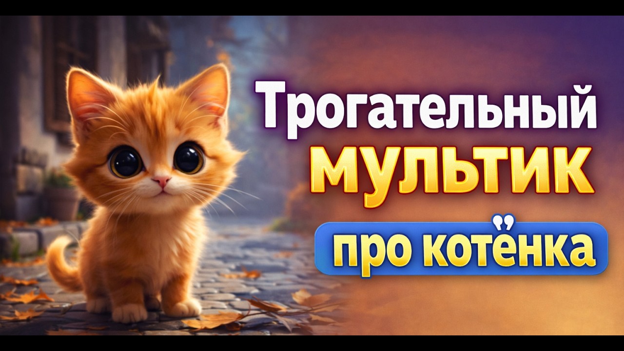 Облако в банке ☁️ | Добрый мультик про котёнка Персика
