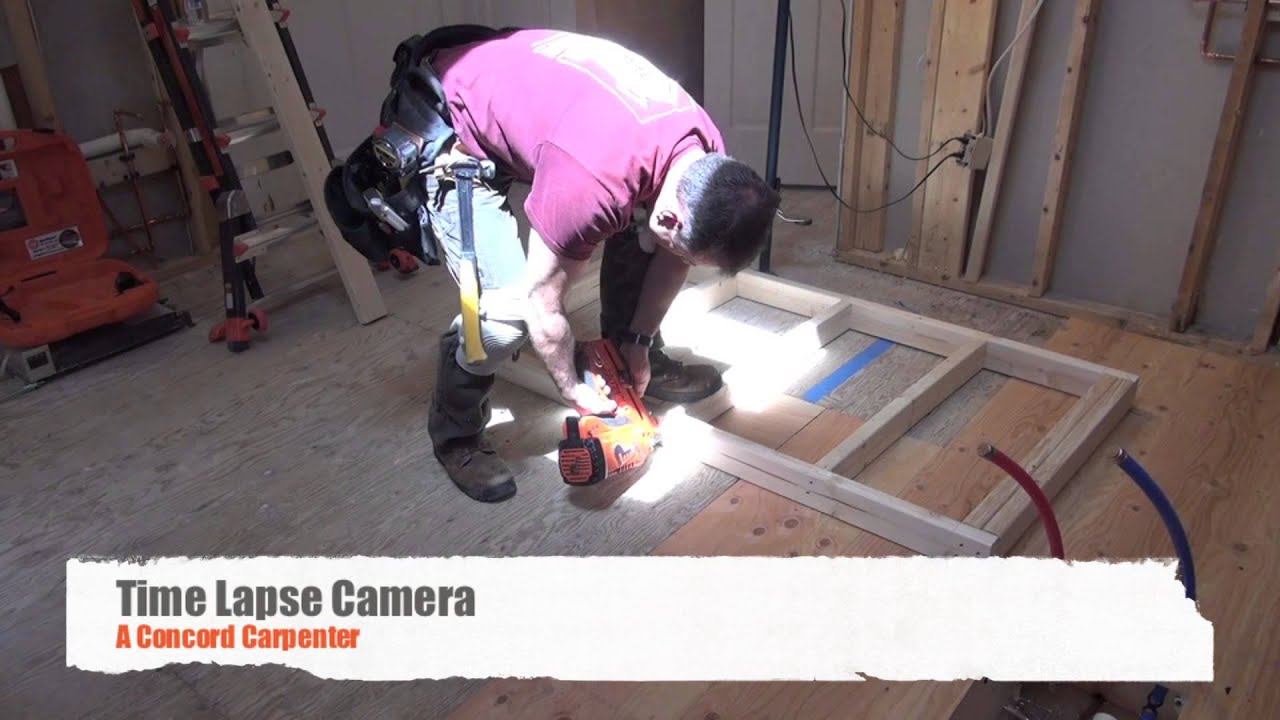 Bathroom Remodeling Part 4 [Shower Half Wall support]