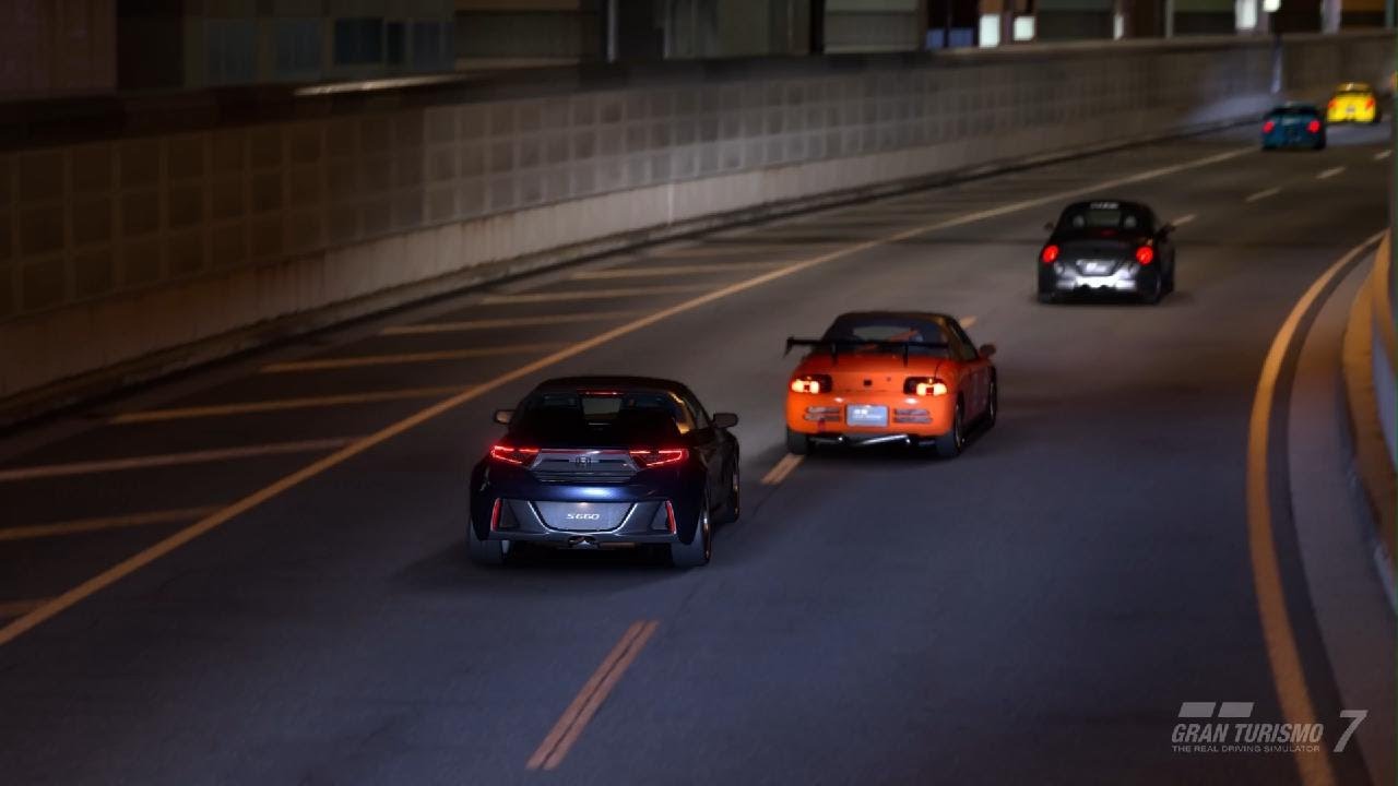 Gran Turismo 7 carrera de coches livianos con mi Honda