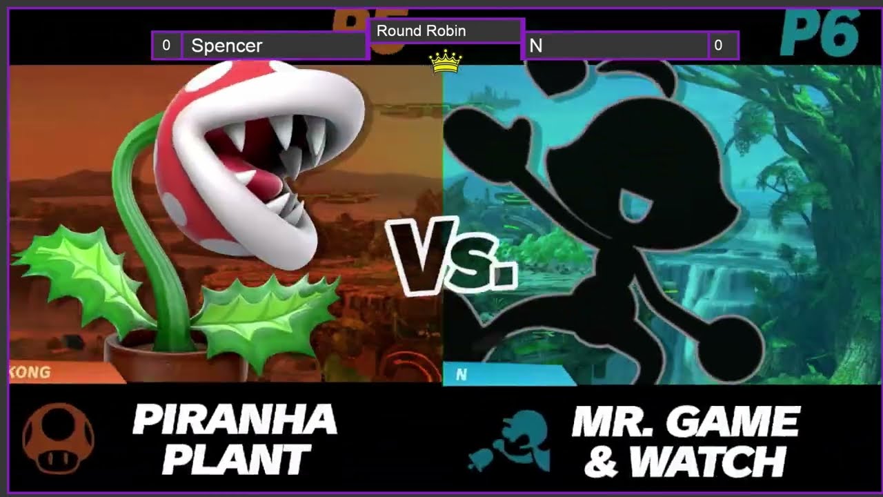 Kings Krossing HDR: Spencer (Piranha Plant) vs N (Mr. Game & Watch) Round Robin 1-7-2026