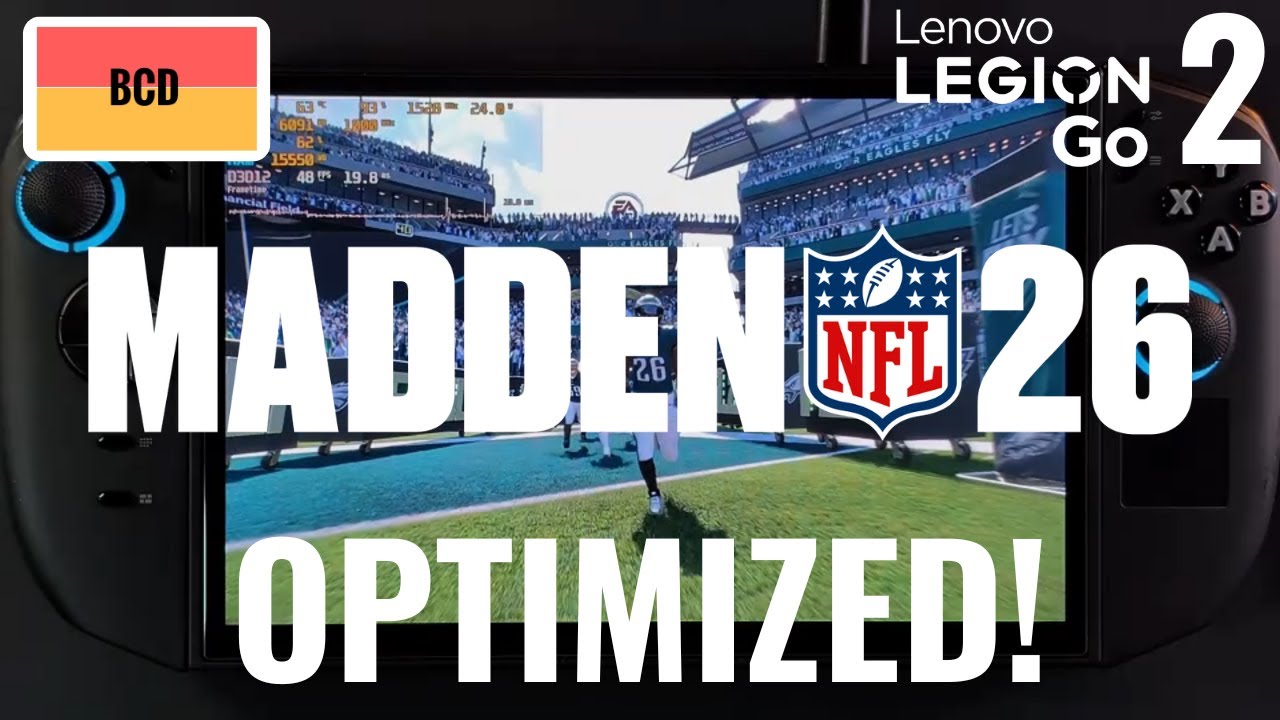 Madden 26 | Лучшие настройки для портативных устройств (Legion Go 2, Xbox Ally X)