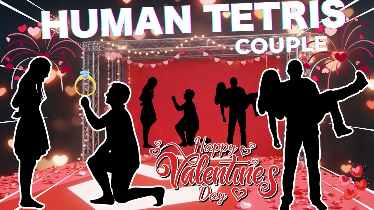 HUMAN TETRIS丨HIGH QUALITY Immersive Interactive Warm Up丨Easy Daily Routine | Full Body