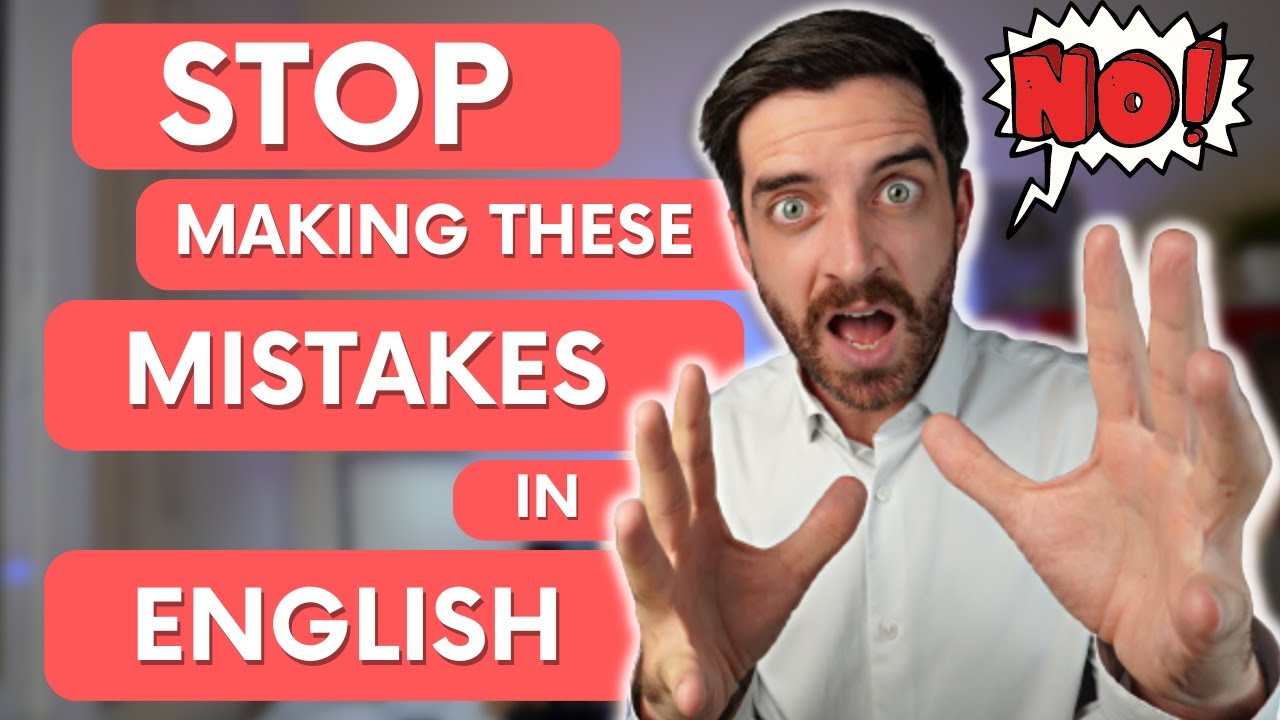 ❌ Stop making these mistakes in English! ❌