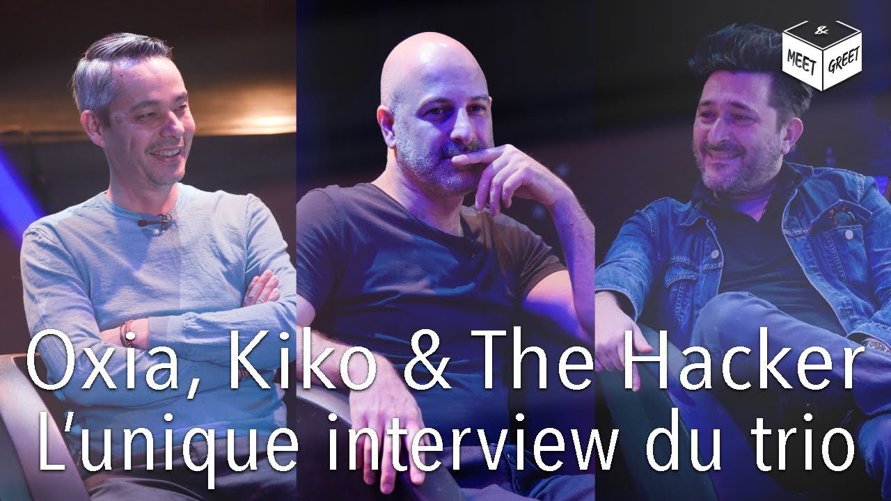 Oxia, Kiko & The Hacker, la grande interview @La Belle Electrique - Meet & Greet