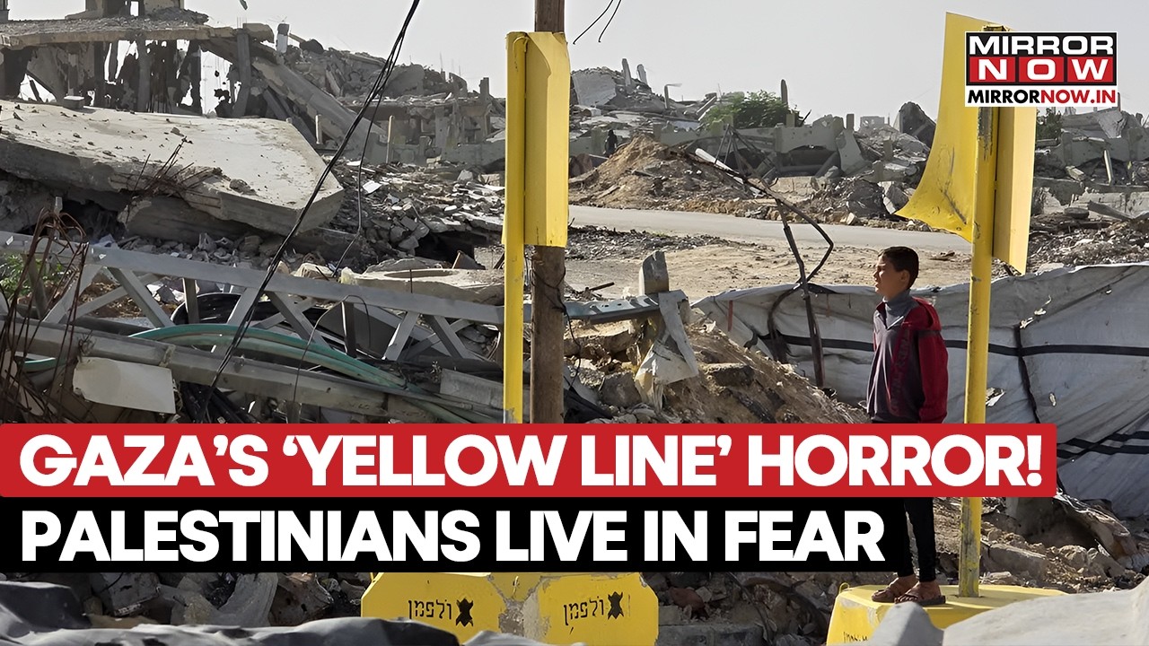 Gaza&rsquo;s New Nightmare? Palestinians Terrified As &lsquo;Yellow Line&rsquo; Sparks Fear Of Escalation
