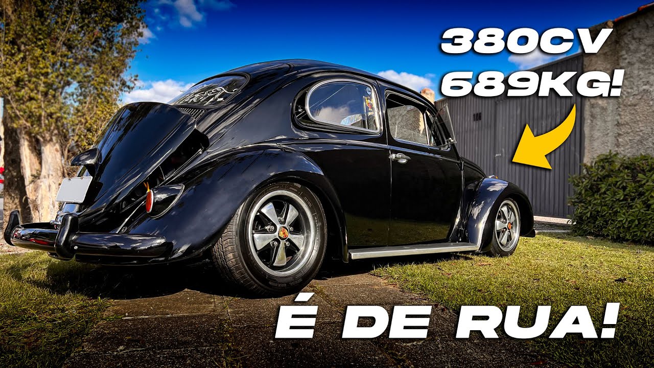 FUSCA FOGUETE - PREPARAÇÃO FEITA PARA CHEGAR A 380 CV!