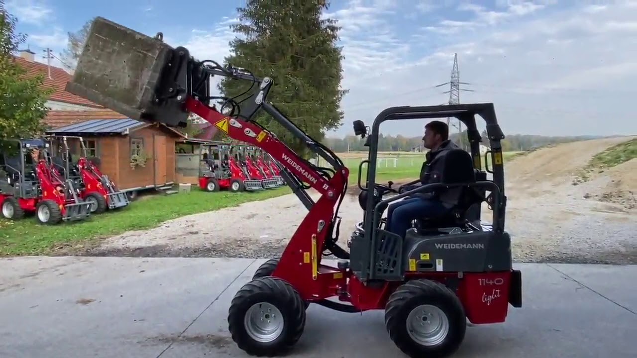 Weidemann 1140 light Aktion