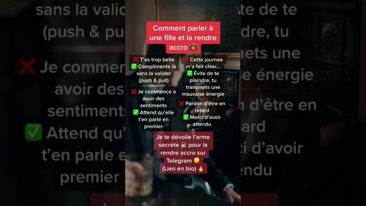 comment parler &agrave; une fille est la rendre accro