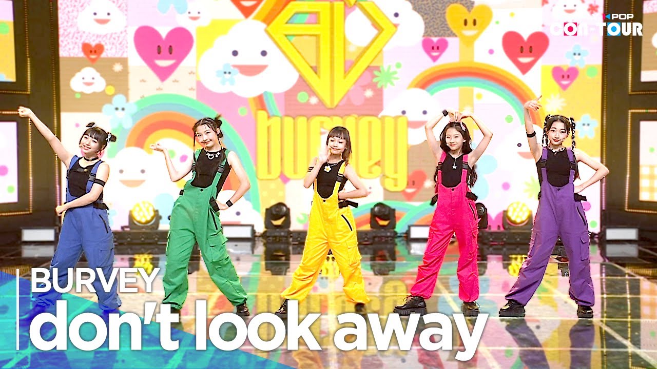 [Simply K-Pop CON-TOUR] BURVEY(버비) - ‘don't look away(딴 데 보지마)‘ _ Ep.578 | [4K]